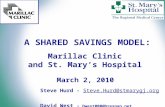 2010   03-02 shared savings model - marillac and st. mary's hospital