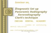 Diagnostic setup. opg, xeroradiography,clarks technique /certified fixed orthodontic courses by Indian dental academy