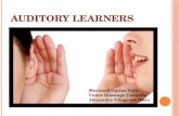 Auditory learners