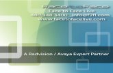 Radvision Product Catalog by Face to Face Live