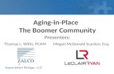 Aging-in-Place: The Boomer Community - Virginia Leadership Retreat  7-30-11