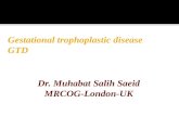 Gestational trophoblastic disease 2