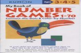 Ages 3-4-5 My Book of Number Games 1-70