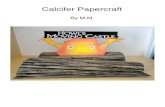 Calcifer Papercraft Template