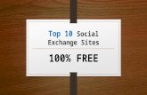 Top 10 social exchange sites
