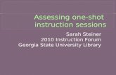Quick Library Instruction Assessment Quizzes