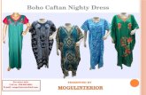 Fancy Nighty Dress Caftan for Women