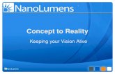 NanoLumens Concept to Reality