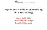 Bay College Michigan Teaching w/Technology Myths & Realities