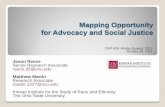 Mapping Opportunity for Advocacy and Social Justice