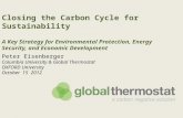 Closing the Carbon Cycle for Sustainability - Peter Eisenberger (October 15, 2012 @ Oxford University)