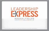 Dwell Beauty Presents The Rodan + Fields Leadership Express Bonus Program