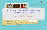 PENCIL Principal For A Day Presentation - Alain L. Locke Elementary School-P.S. 208 and Karasma Media