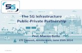 5GPPP: The 5G Infrastructure Public-Private Partnership