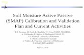 TH3.L10.4 - SOIL MOISTURE ACTIVE PASSIVE (SMAP) CALIBRATION AND VALIDATION PLAN AND CURRENT ACTIVITIES