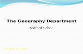 Geography Dept Overview