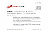 IBM System Storage N series SnapVault Best Practices Guide