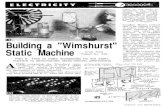 Wimshurst Static Machine Part 2