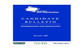 CPA Candidate Bulletin