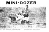 Mini Dozer Info 1979