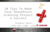 10 Tips for Making Your SharePoint Scanning Project  A Sucess
