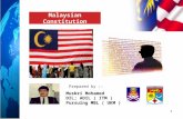 Malaysian Constitution