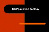 8.3 Population Ecology