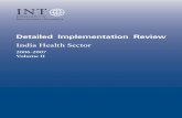 Detailed Implementation Review, India Health Sector - WORLD BANK REPORT - VOL 2