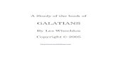 Study of the book of Galatians
