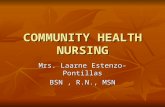 COMMUNITY HEALTH NURSING REVIEW (Edited)