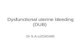 Dysfunctional Uterine Bleeding (DUB)