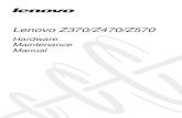 Lenovo Z370Z470Z570 Hardware Maintenance Manual V1.0