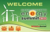 Mass Energy Summit 2010