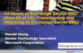 24 Hours Of Exchange Server 2007 (Part 5 Of 24)