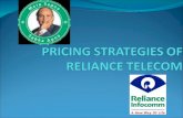 Pricing Strategies of Reliance Telecom