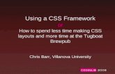 Using a CSS Framework