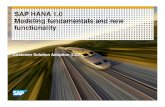4211 SAP HANA Data Modeling Fundamentals and New Functionality