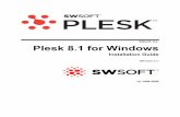 Plesk 8.1 for Windows