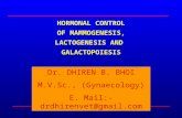 Hormonal Control of Mammogenesis Lactogenesis and Galactopoiesis-By:Dr.DHIREN BHOI
