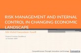 Risk Management And Internal Control In The Changing Econmic Landscape