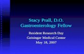 Stacy Prall, D.O. Gastroenterology Fellow