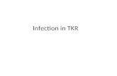 Infection in tkr