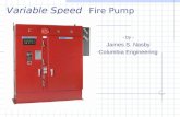 Varaible Speed Drives for Motor Driven Fire Pumps