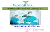 World advanced stomach cancer treatment in india