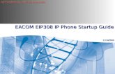 EIP308 Startup Guide