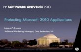 Protecting Microsoft 2010 applications