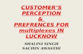 Customer Perception And Prefernces For The Multiplexes In Lucknow