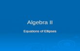 Ellipses - Formulas and Graphs