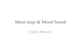 Mind map and mood board