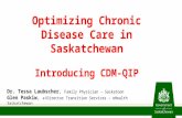 Optimizing the delivery of Chronic Disease Management-Quality Improvement (CDM-QIP) in Saskatchewan